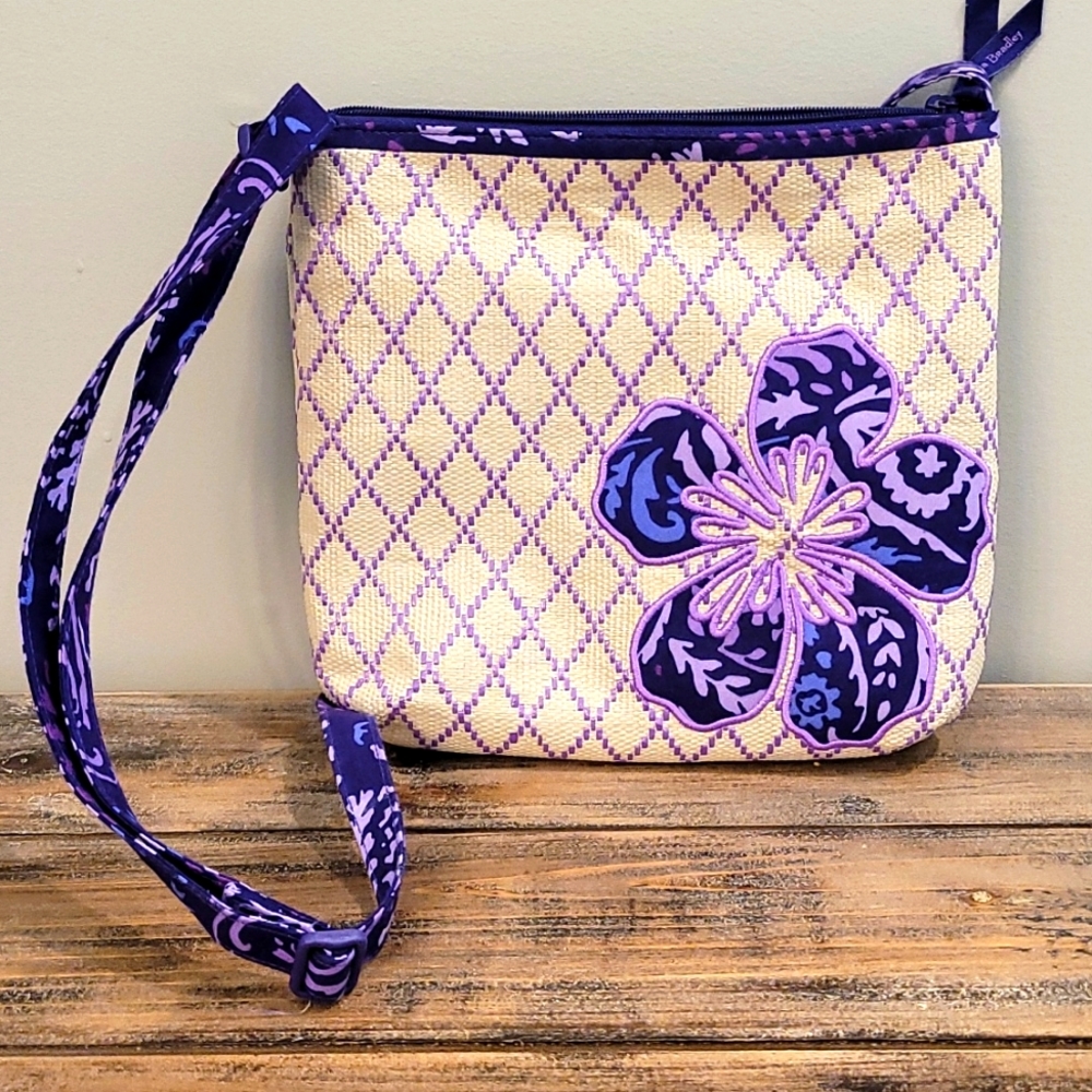 Vera bradley beach crossbody purse